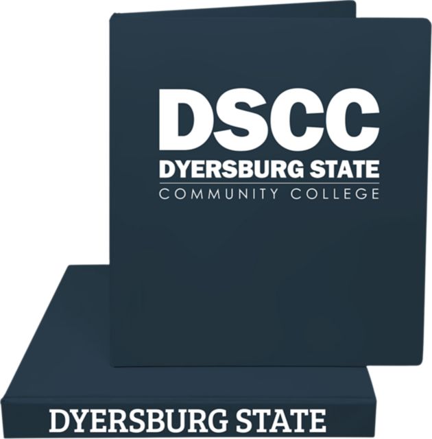 Dyersburg State Community College 1'' Vinyl Binder